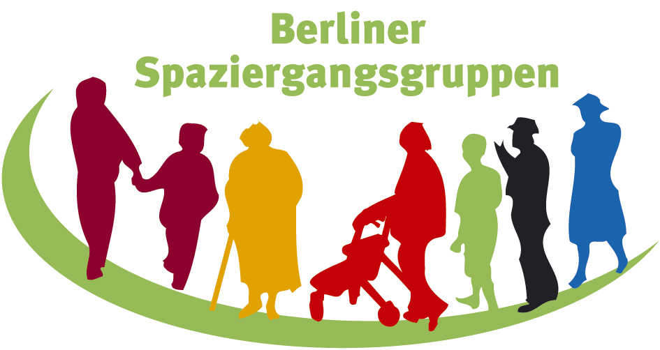 Buntes Logo der Berliner Spaziergrangsgruppe